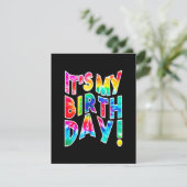 私の誕生日ギフト サンキューカード (スタンド正面)