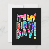 私の誕生日ギフト サンキューカード (裏面)