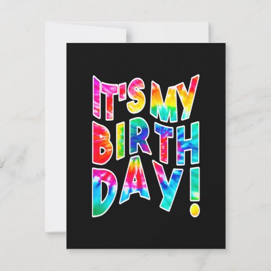 私の誕生日ギフト サンキューカード (裏面)