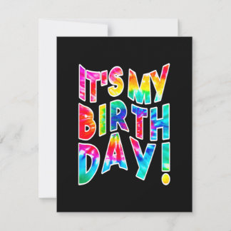 私の誕生日ギフト サンキューカード