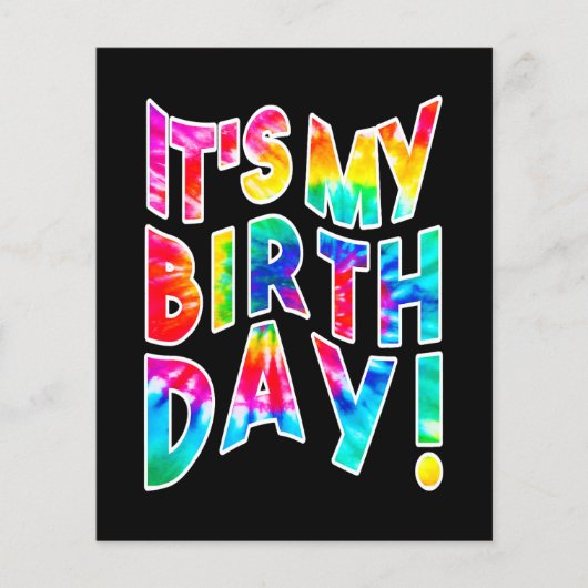 私の誕生日ギフト チラシ (正面)