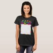 私の誕生日サイン私のシャツのおもしろい誕生日 Tシャツ (正面フル)