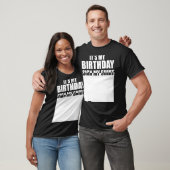 私の誕生日サイン私のシャツ誕生日サイン Tシャツ (ユニセックス)