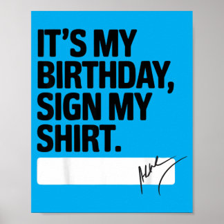 私の誕生日サイン 私の楽しい誕生日の名言 ポスター