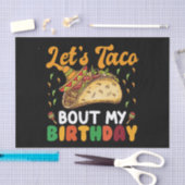 私の誕生日シンコデマヨパーティーにタコスを食べに行こう 薄葉紙 (クラフト)