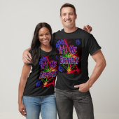 私の誕生日ネオンパーティー Tシャツ (ユニセックス)