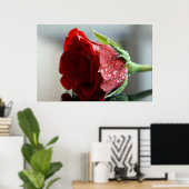 私の誕生日バラ ポスター (ホームオフィス)