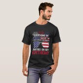 私の誕生日パーティーでアメリカのパーティーの全員 Tシャツ (正面フル)