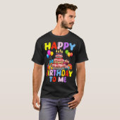 私の誕生日パーティーにお誕生日おめでとう Tシャツ (正面フル)