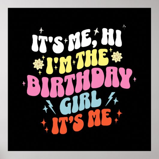 私の誕生日パーティーの女の子たち ポスター (正面)