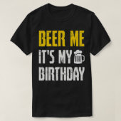 私の誕生日パーティーの恋人たちをビール Tシャツ (デザイン正面)