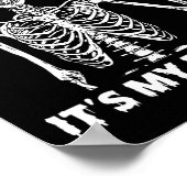 私の誕生日パーティーハッピーハローウィン誕生日 ポスター (角)