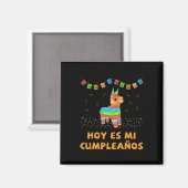 私の誕生日パーティーピニャータ シンコデマヨ マグネット (正面/裏面)
