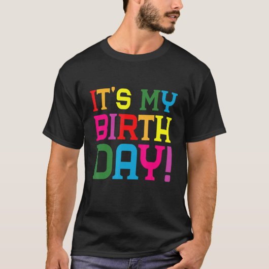私の誕生日ボーイガールレッツグローレトロ80のPa Tシャツ (正面)