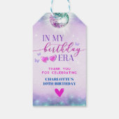 私の誕生日時代のラベル - ティーンの誕生日ガール ギフトタグ (裏面)