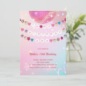 私の誕生日時代の招待状 - ティーンの誕生日ガール 招待状 (スタンド正面)