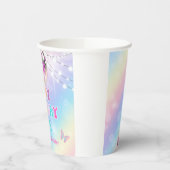 私の誕生日時代の音楽ファン誕生日紙カップ 紙コップ (左)