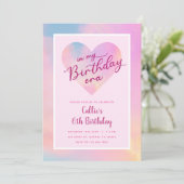 私の誕生日時代 招待状 (スタンド正面)