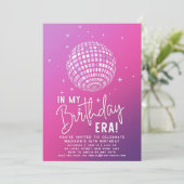 私の誕生日時代、時代パーティー、時代パーティー写真 招待状 (スタンド正面)