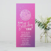 私の誕生日時代、時代パーティー、時代パーティー写真 招待状 (スタンド正面)