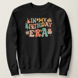 私の誕生日時代 | Pastel Groovyレタリング スウェットシャツ