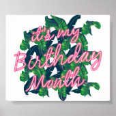 私の誕生日月のポスター ポスター (正面)