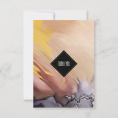 私の誕生日来カードに感謝カスタムする 招待状 (正面)