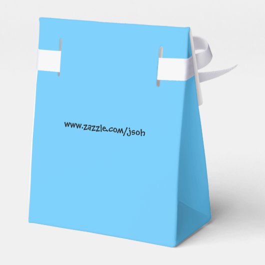 私の誕生日来パーティーありがとう フェイバーボックス (裏面サイド)