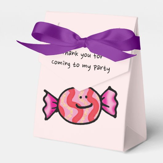 私の誕生日来パーティーありがとう フェイバーボックス (正面サイド)