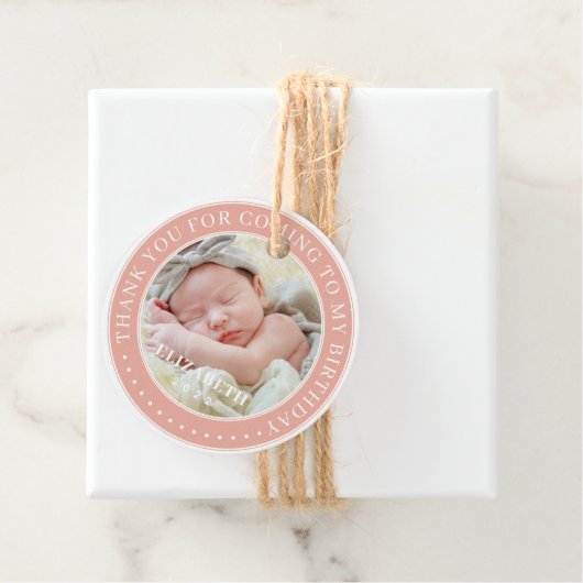 私の誕生日来写真をありがとうモダン フェイバータグ (インサイチュ)