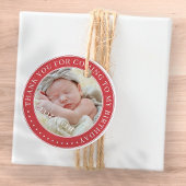 私の誕生日来写真をありがとうモダン フェイバータグ