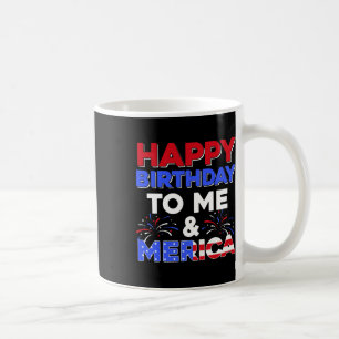 私の誕生日7月4日アメリカ独立記念日Gif コーヒーマグカップ