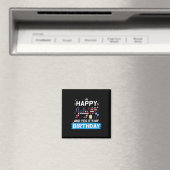 私の誕生日7月4日アメリカ独立記念日Gif マグネット (インサイチュ (食洗機))