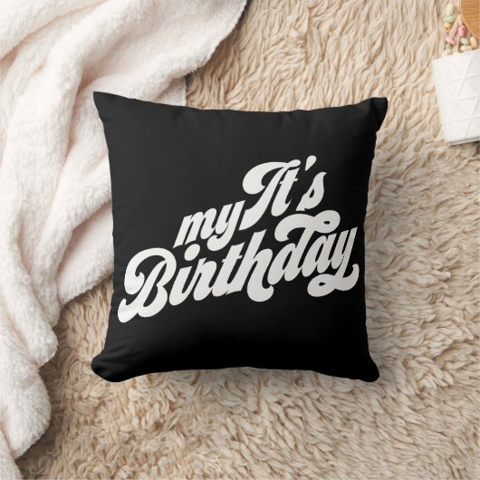 私の誕生日 クッション (ブランケット)