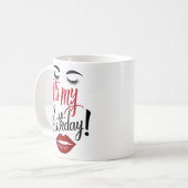  – 私の誕生日 コーヒーマグカップ (正面左)