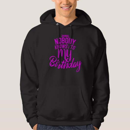 私の誕生日 パーカ (正面)