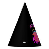 私の誕生日!ピンクケーキパーティーハット パーティーハット (左)