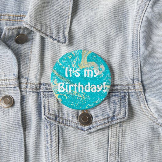 私の誕生日!ボタン 缶バッジ (インサイチュ)