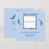 私の誕生日 招待状 (正面/裏面)