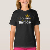私の誕生日 Tシャツ (正面)