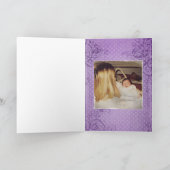 私の誕生母にメリークリスマス シーズンカード (内部)