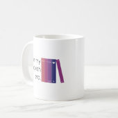 私の読書の時代に コーヒーマグカップ (正面左)