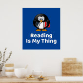 私の読Thing Penguinポスター ポスター (キッチン)