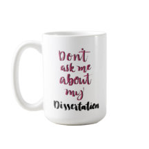 私の論文について私に尋ねないで下さい