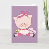 私の豚のようなバレンタインがあって下さい シーズンカード (正面)