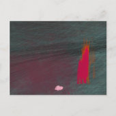 私の豚は家を焼き払った ポストカード (正面)