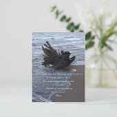 私の負担を担ってください 祈りのポストカード ポストカード (スタンド正面)