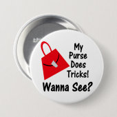 私の財布はトリックボタン 缶バッジ (正面&裏面)