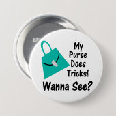 私の財布はトリックボタン 缶バッジ (正面&裏面)