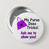 私の財布はトリック 缶バッジ (正面&裏面)